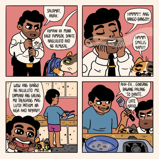 Dante, Damian, & Pascal: The Pusang Kalye by Levi Sabarre (Graphic Novel, Filipino)
