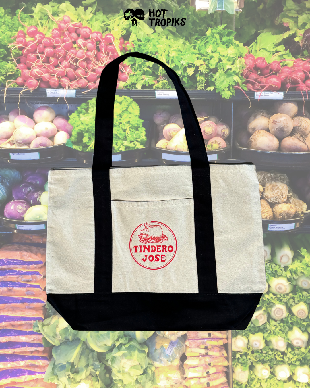 Tindero José Iconic Shopping Tote Bag