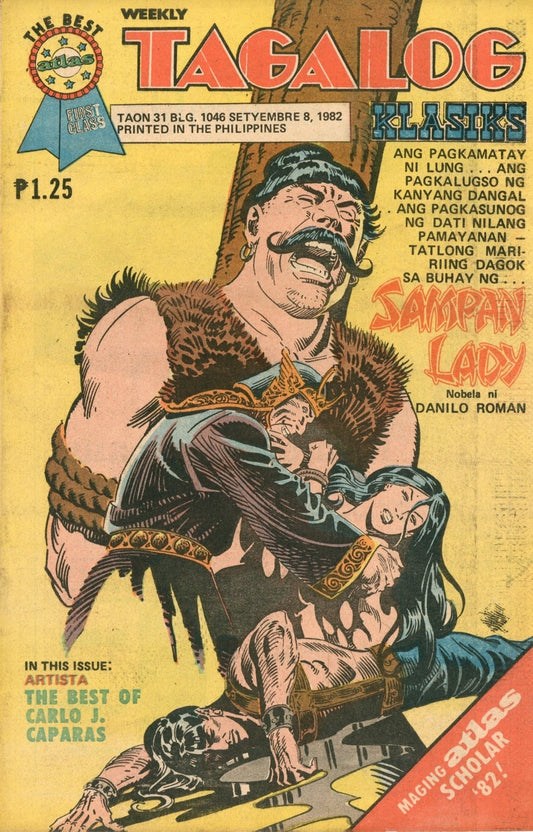 SAMPAN LADY Vic Poblete Steve Gan (Hardbound, Filipino Language)