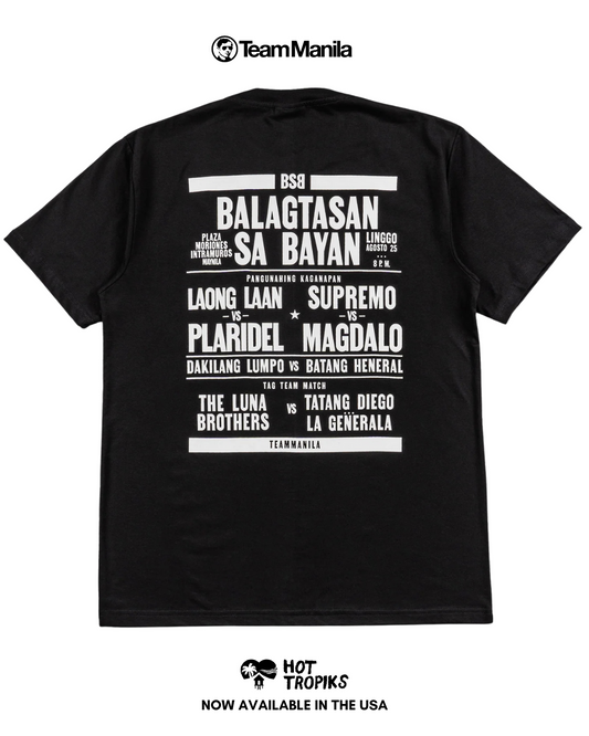 TEAMMANILA BALAGTASAN TSHIRT – BLACK