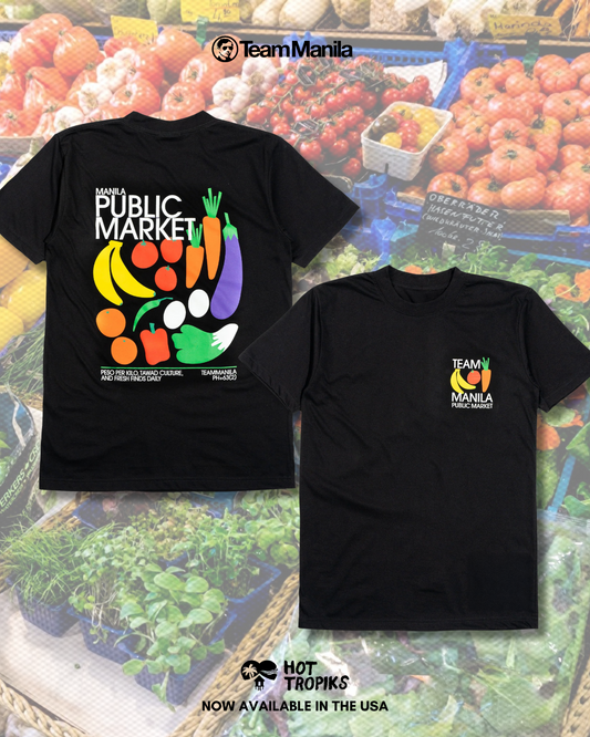 TEAM MANILA PUBLIC MARKET TSHIRT