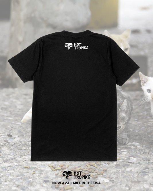 Cat Calls Team Mingmingming Shirt – Black