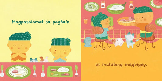 Kain Tayo! - Board Book by Russell Molina Illustrated by Dominic Agsaway
