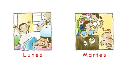 WIKA 8: MGA ARAW NG LINGGO - Illustrated by Asa Montenejo