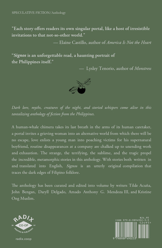SIGNOS: A Fiction Anthology of Filipino Supernatural