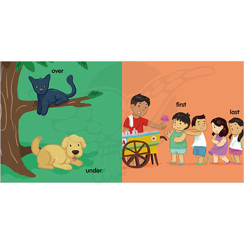 Over and Under Board Book - for Toddlers