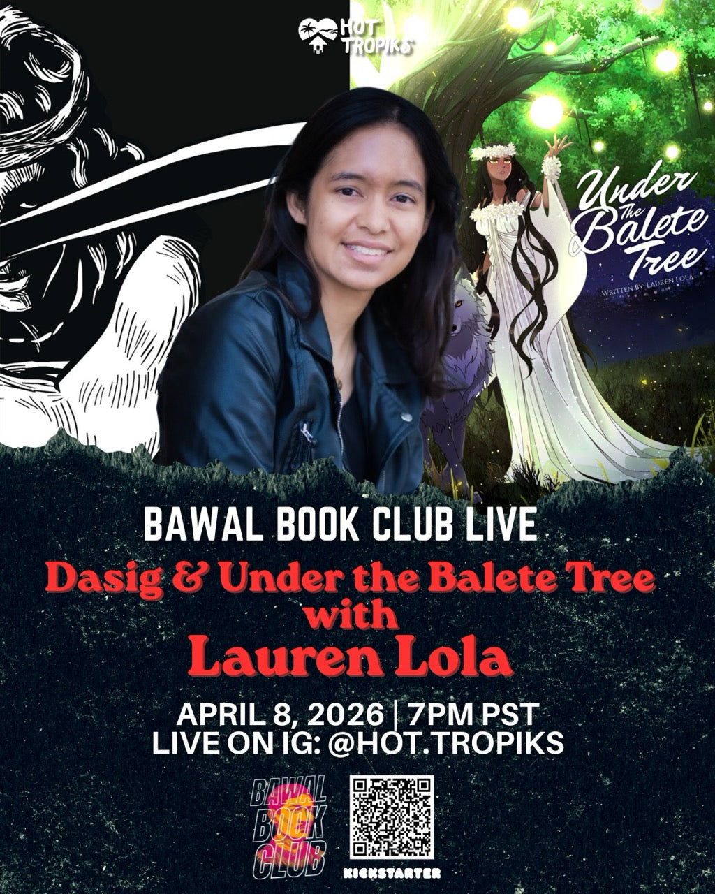 Bawal Book Club Live April 2026: Under the Balete Tree by Lauren Lola