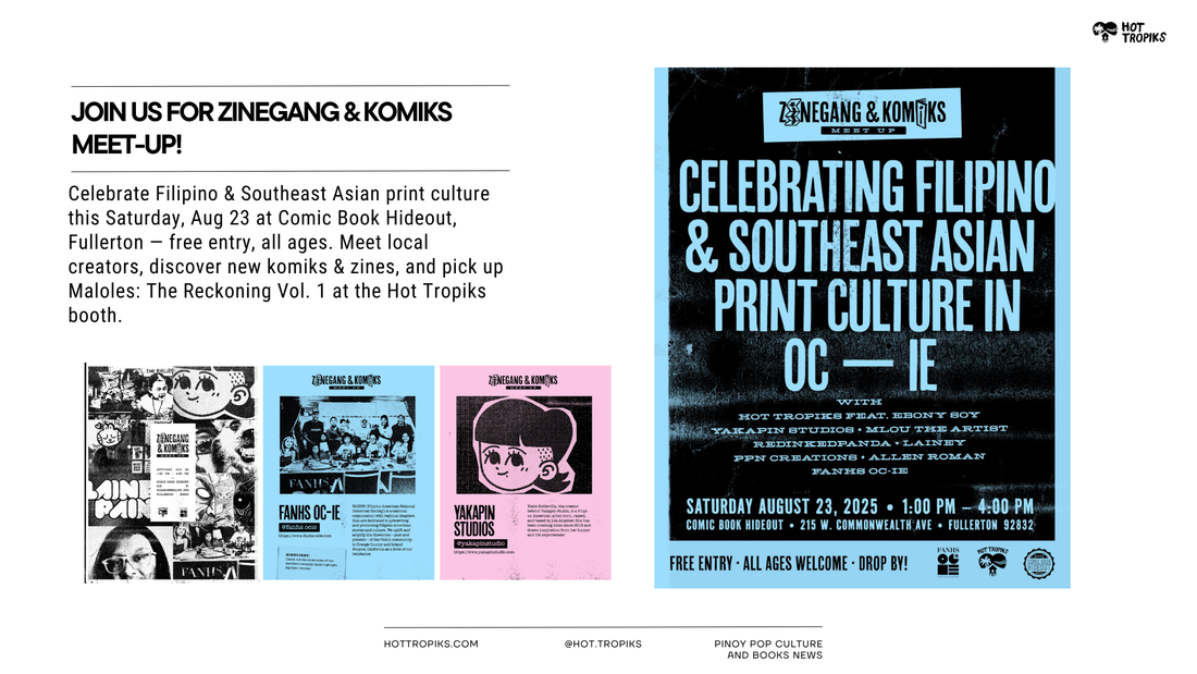 Zinegang & Komiks Meet-Up Lands in Fullerton