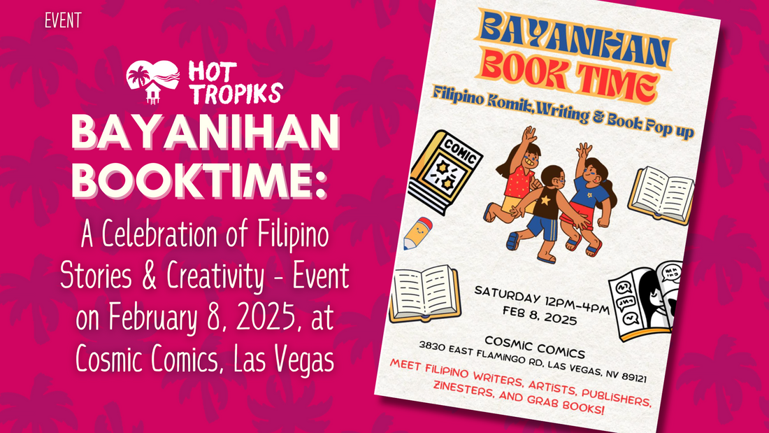 Bayanihan Booktime: A Celebration of Filipino Stories & Creativity - Event on February 8, 2025, at Cosmic Comics, Las Vegas