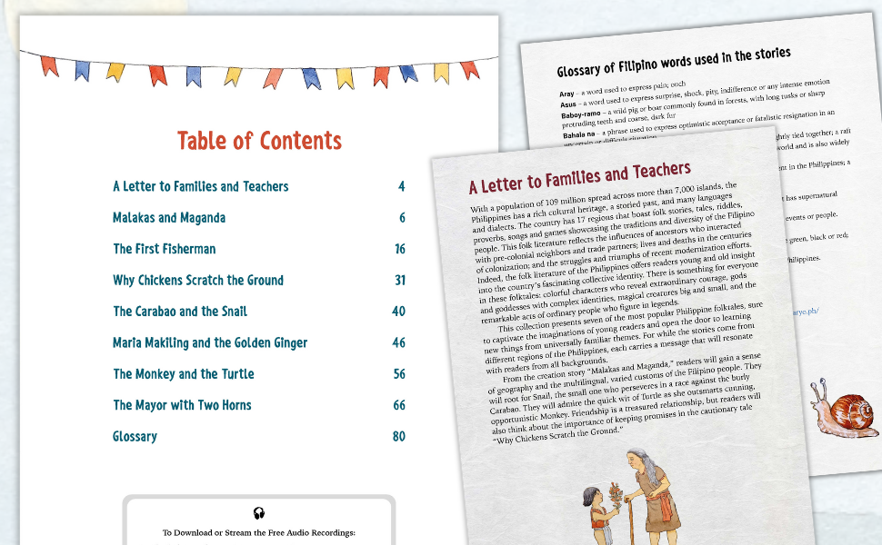 Filipino Folktales for Children [English & Tagalog, Hardcover]