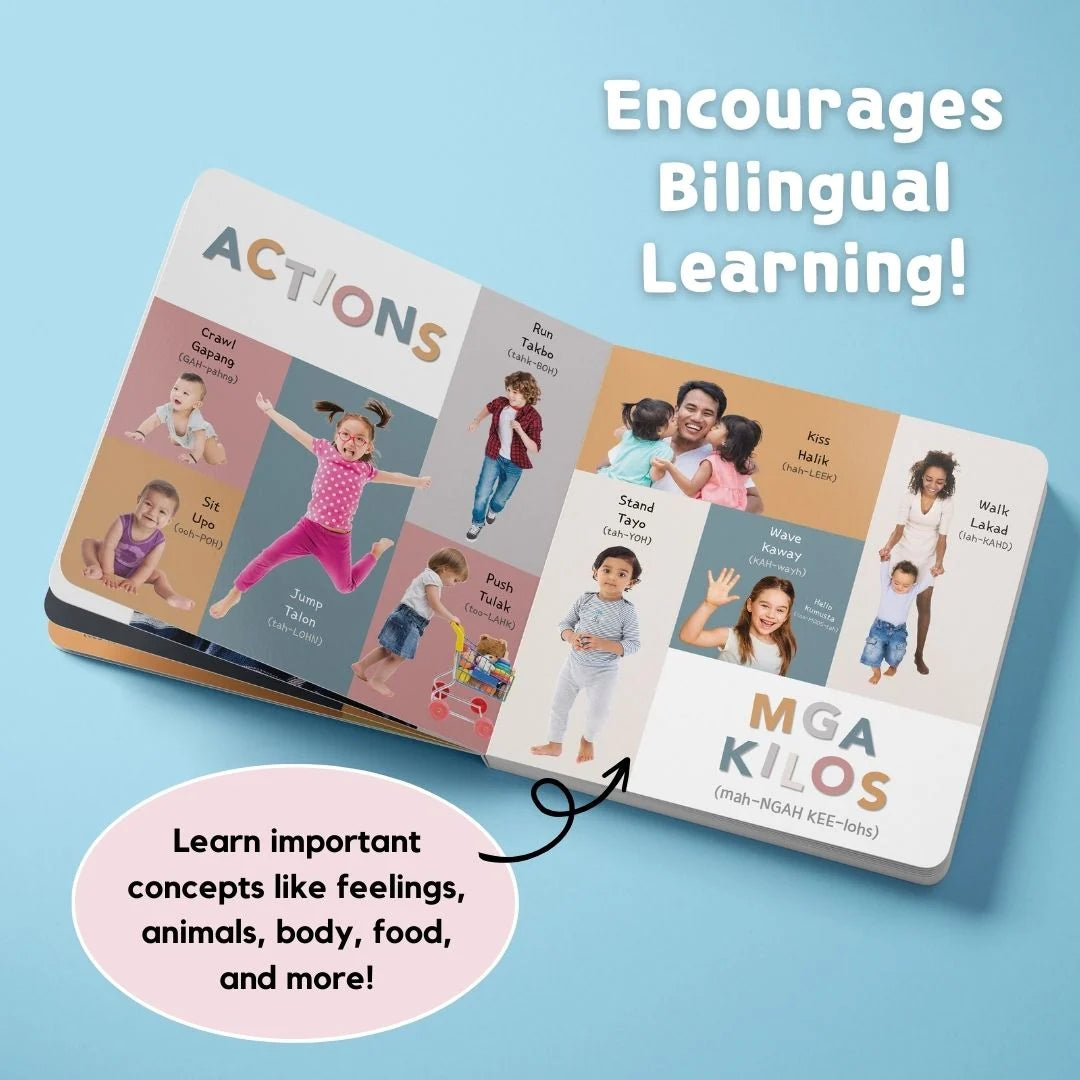 My First 100 Tagalog Words by Wonderly Press, [Bilingual Tagalog/English]