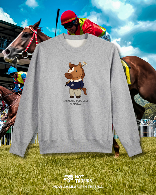 Tikbalang Polo Club Crew Sweatshirt