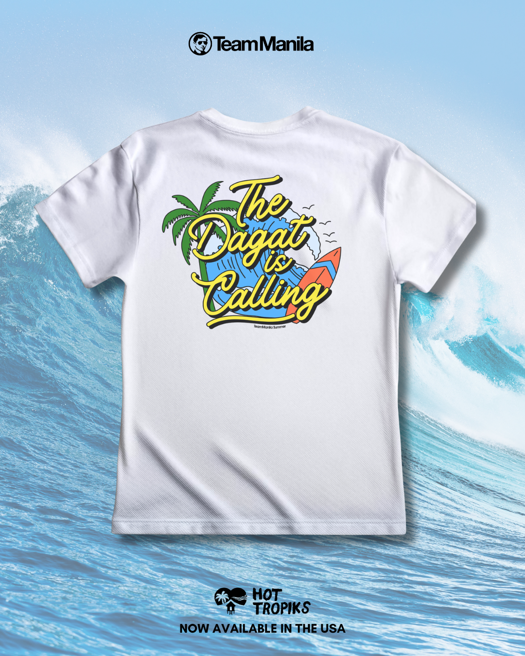 Team Manila Calm Waves T-shirt