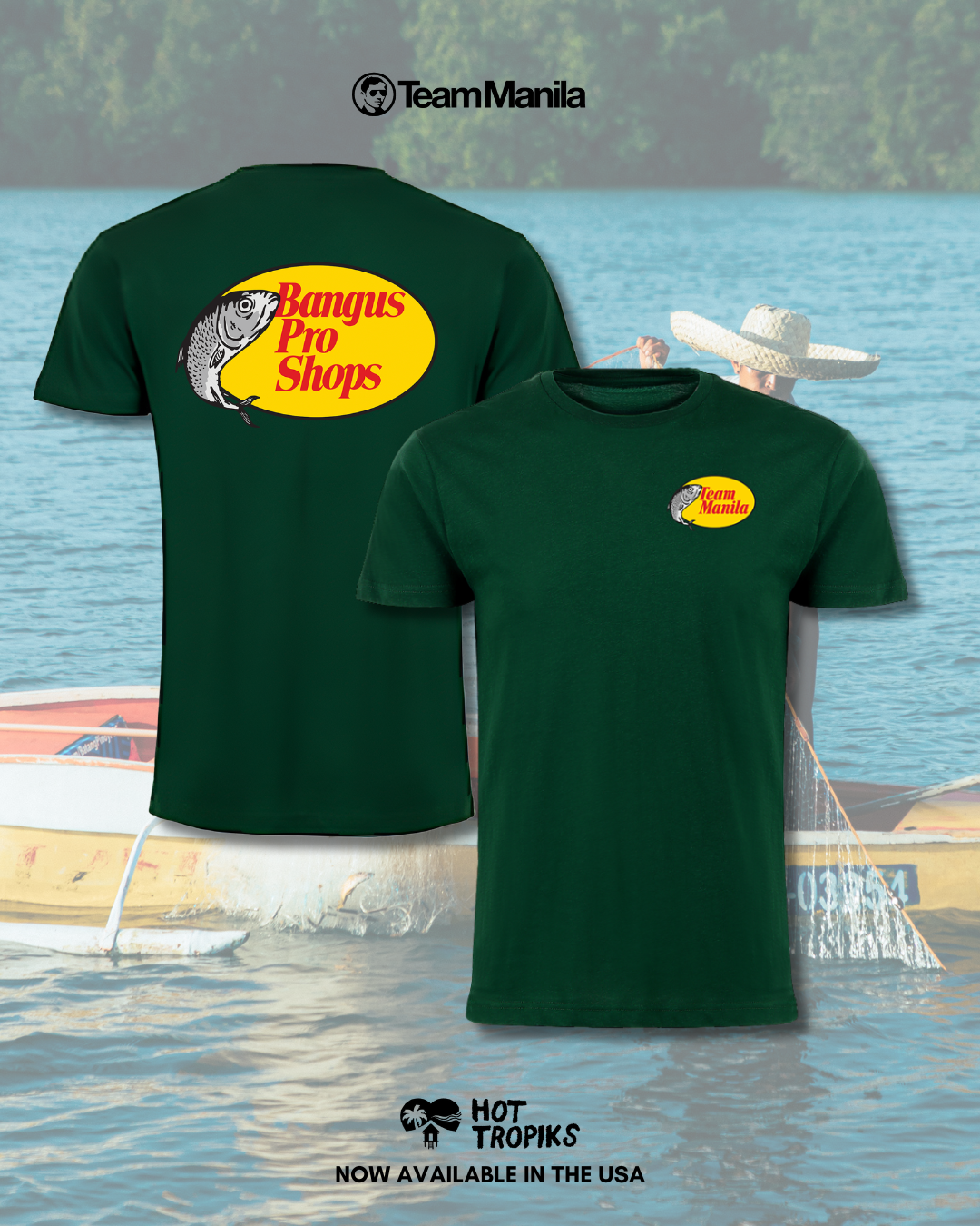 TeamManila Bangus Shop T-Shirt