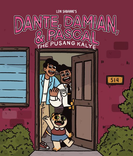 Dante, Damian, & Pascal: The Pusang Kalye by Levi Sabarre (Graphic Novel, Filipino)