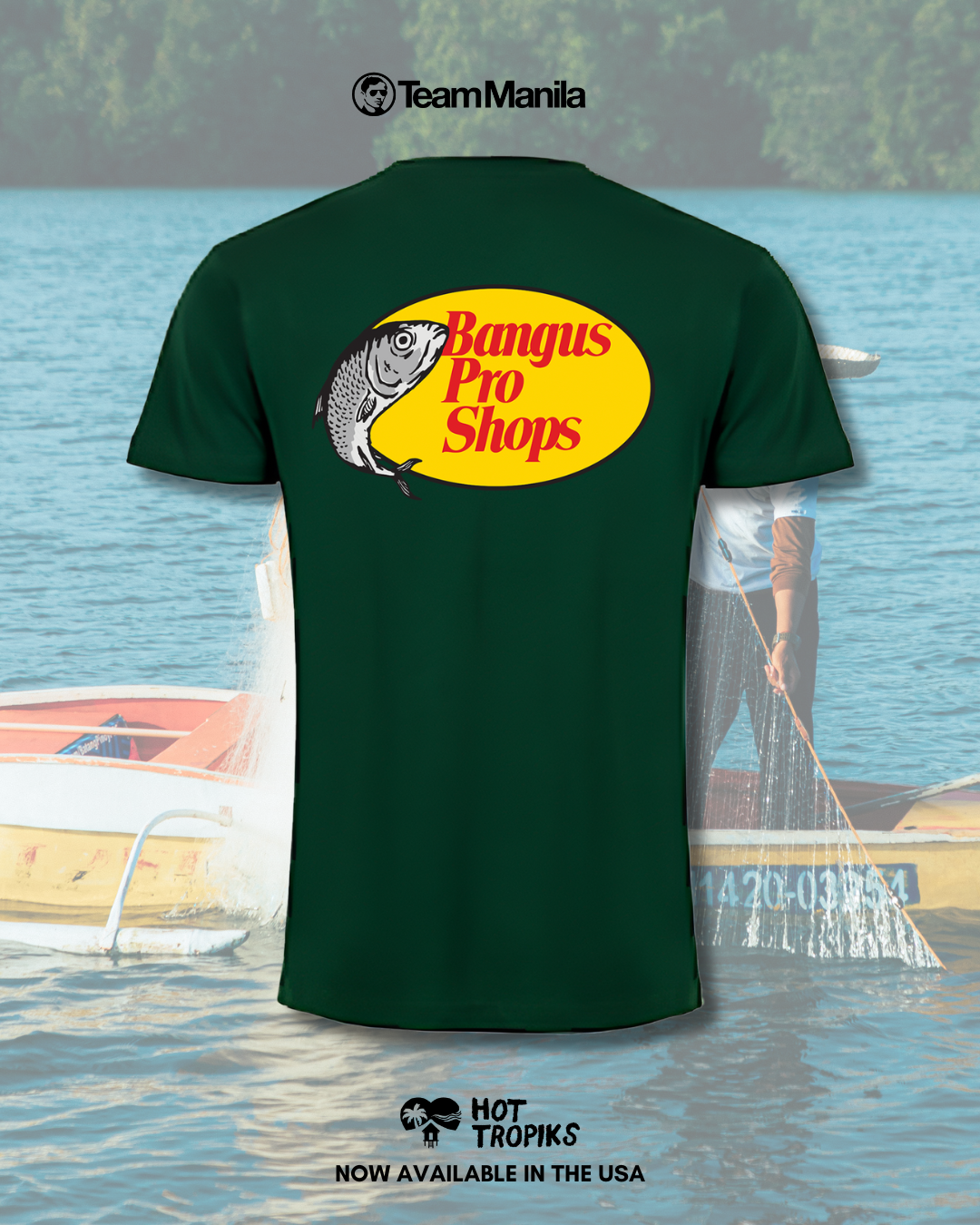 TeamManila Bangus Shop T-Shirt
