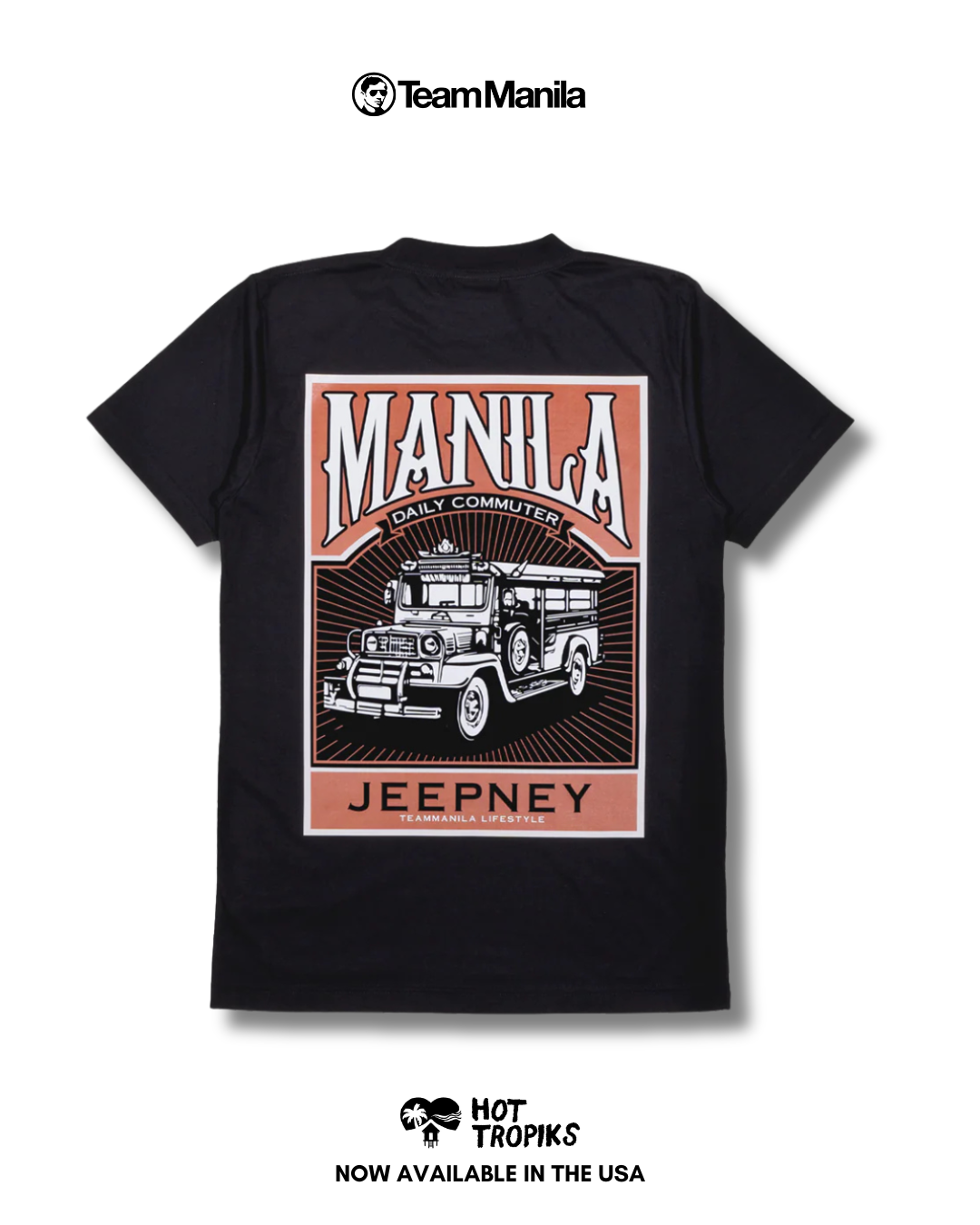 TEAM MANILA JEEPNEY CARD TSHIRT
