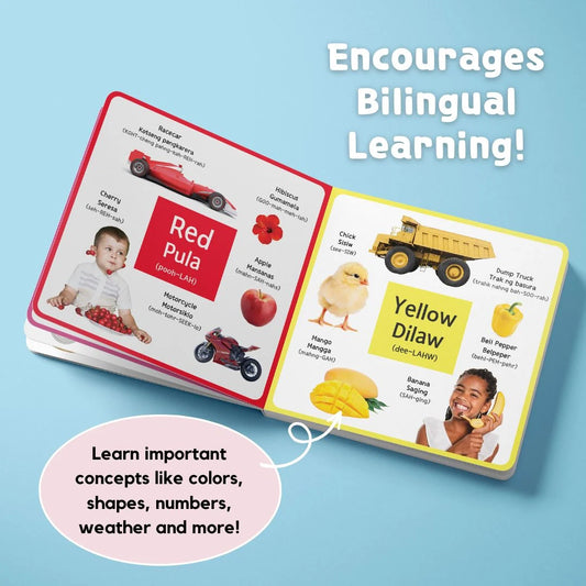 My First Tagalog Shapes, Colors, and Numbers by Wonderly Press, [Bilingual Tagalog/English]