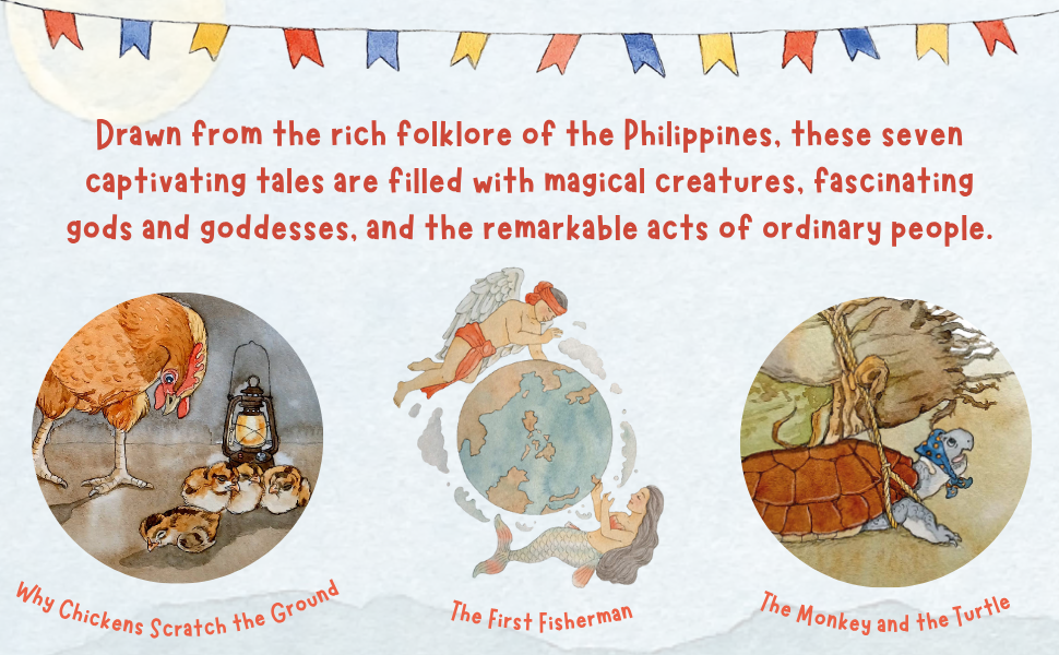 Filipino Folktales for Children [English & Tagalog, Hardcover]