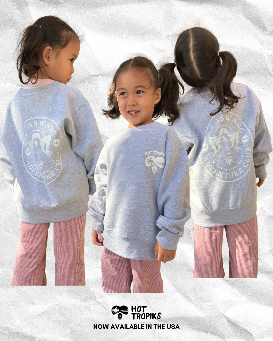 Aswang Adventure Club Kids Sweater