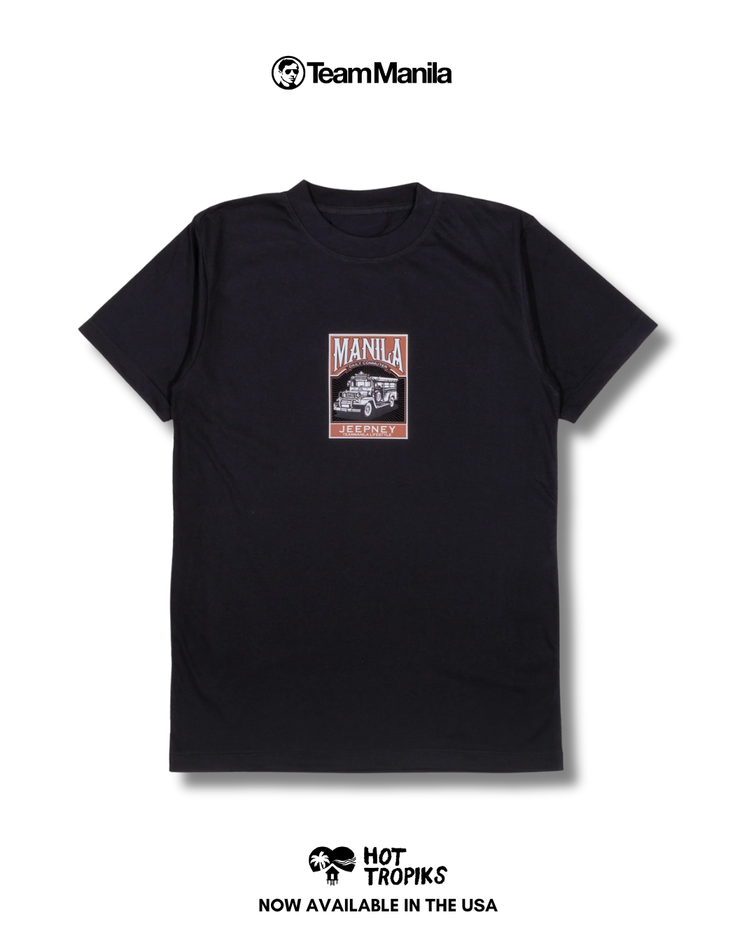 TEAM MANILA JEEPNEY CARD TSHIRT