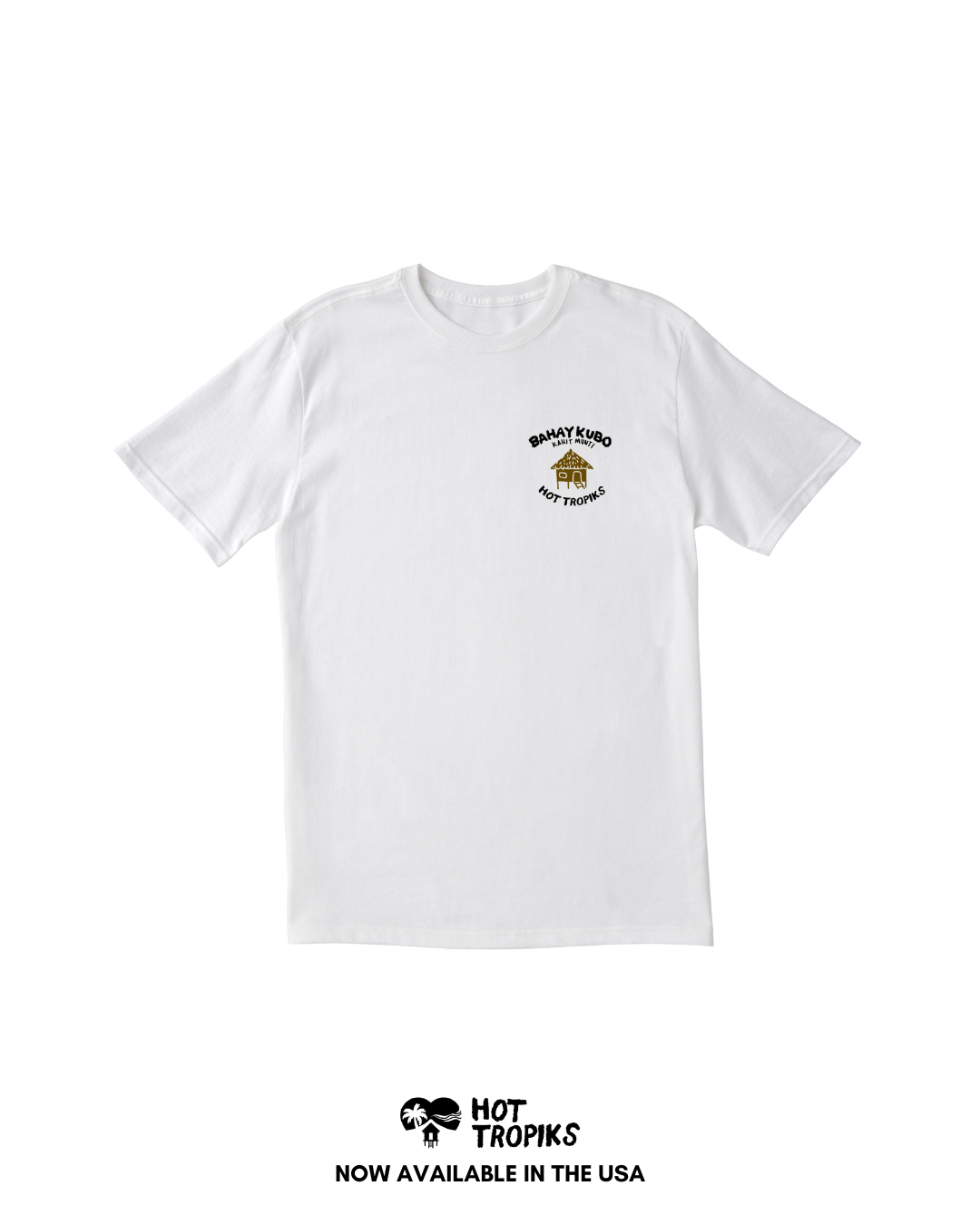 BAHAY KUBO VEGGIES TSHIRT-WHITE