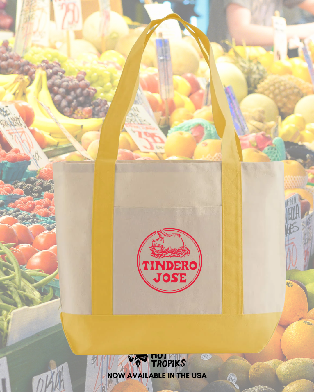 Tindero José Iconic Shopping Tote Bag