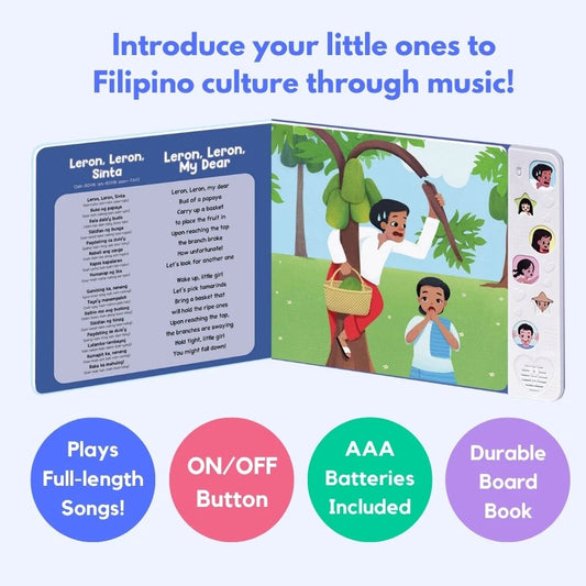 I Love to Sing in Tagalog: Nursery Rhymes Songbook [Bilingual Tagalog/English]