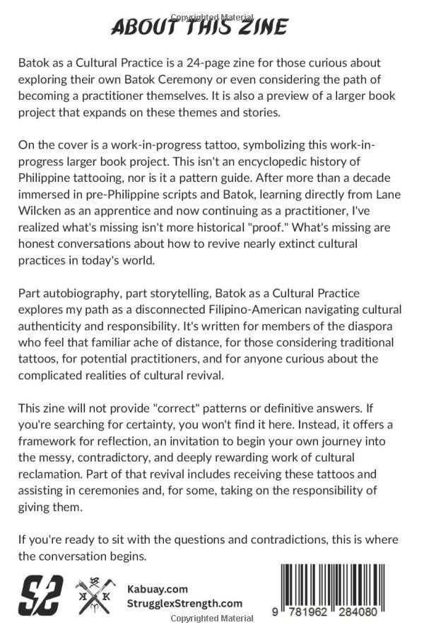 Batok as a Cultural Practice