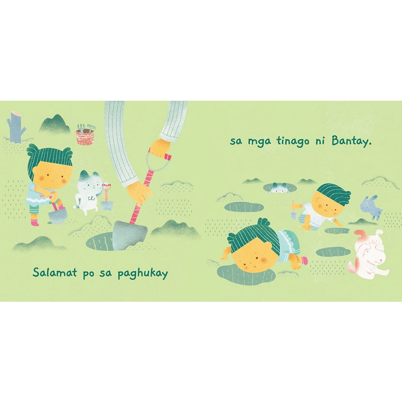 Salamat Po! Board Book - for Toddlers, Filipino Language