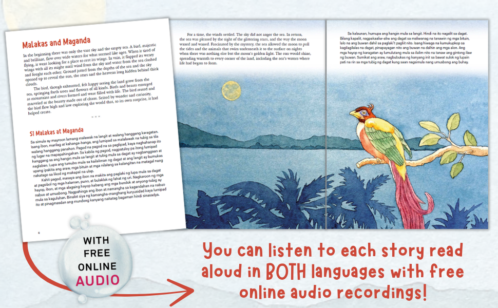 Filipino Folktales for Children [English & Tagalog, Hardcover]