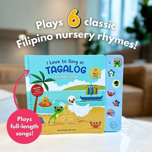 I Love to Sing in Tagalog: Animal Songs [Bilingual Tagalog/English]
