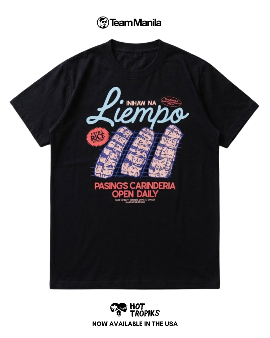 TeamManila Liempo Grill T-Shirt