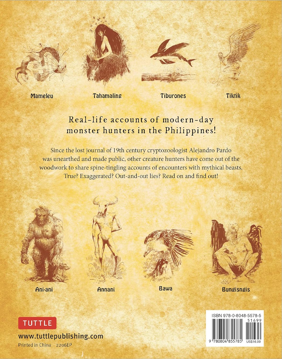 The Black Bestiary: A Phantasmagoria of Monsters and Myths from the Philippines (International Edition, English)