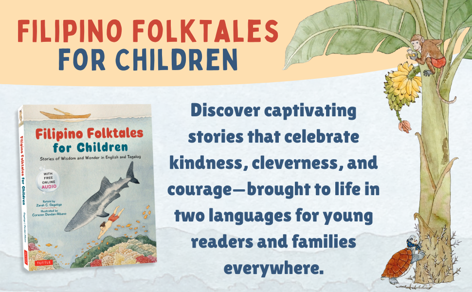 Filipino Folktales for Children [English & Tagalog, Hardcover]