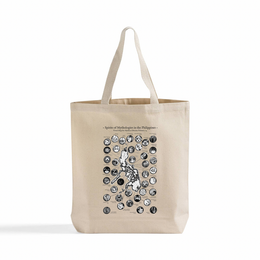 Mythica Obscura Creatures Map Tote