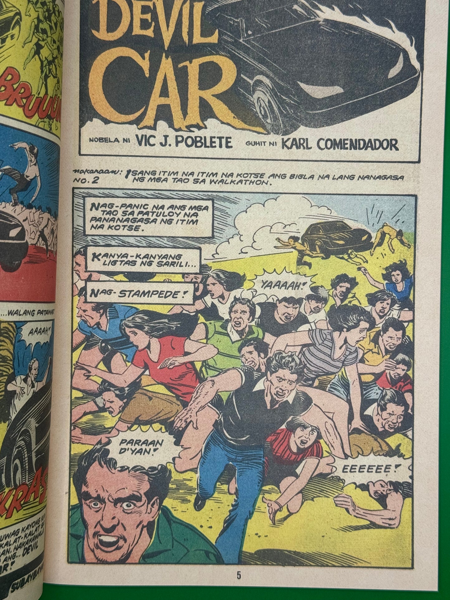Devil Car (Grindhouse Edition): A Raw and Unrestored Reprint by Vic J. Poblete and Karl Comendador