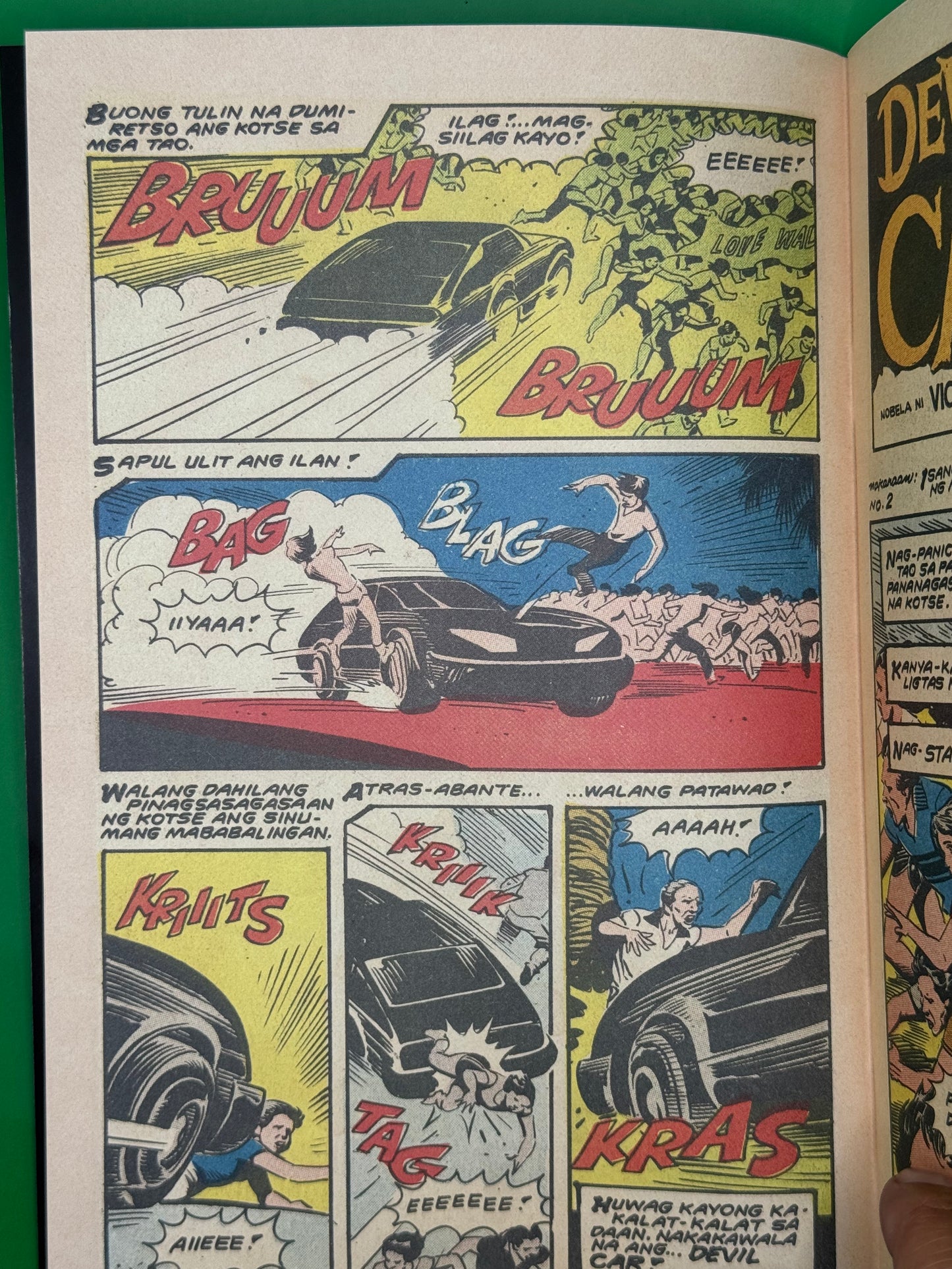Devil Car (Grindhouse Edition): A Raw and Unrestored Reprint by Vic J. Poblete and Karl Comendador