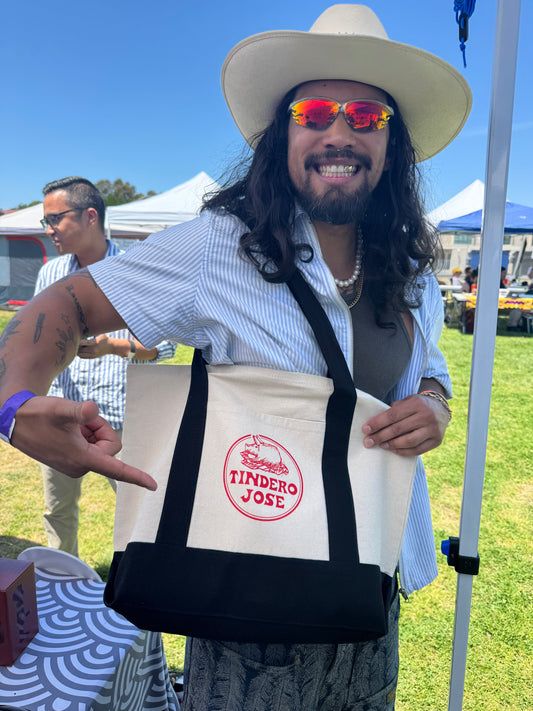 Tindero José Iconic Shopping Tote Bag