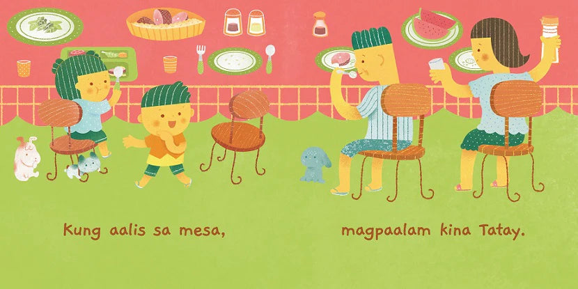 Kain Tayo! - Board Book by Russell Molina  Illustrated by Dominic Agsaway