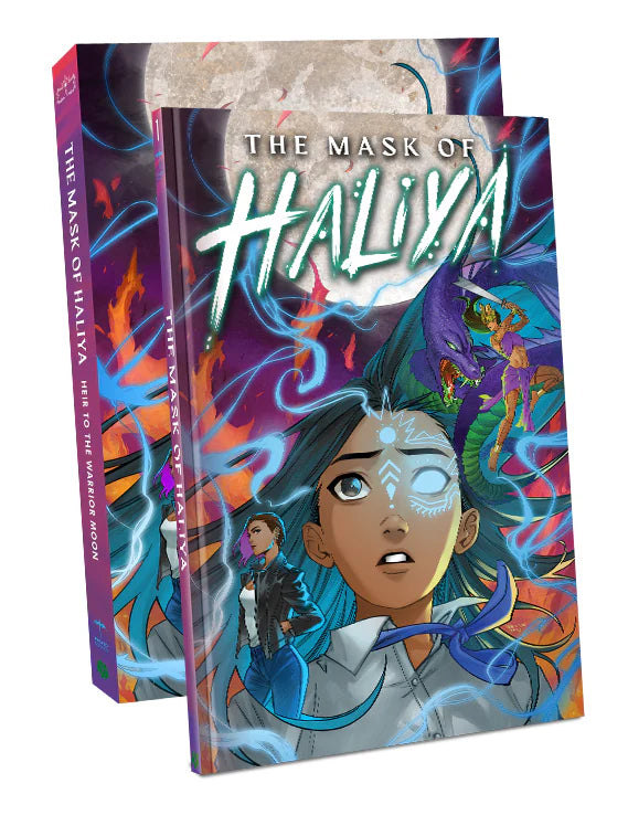 The Mask of Haliya: Heir to the Warrior Moon by Kaitlyn Fajilan (Author), Renoida Renovilla (Illustrator) [English, Hardcover Edition]