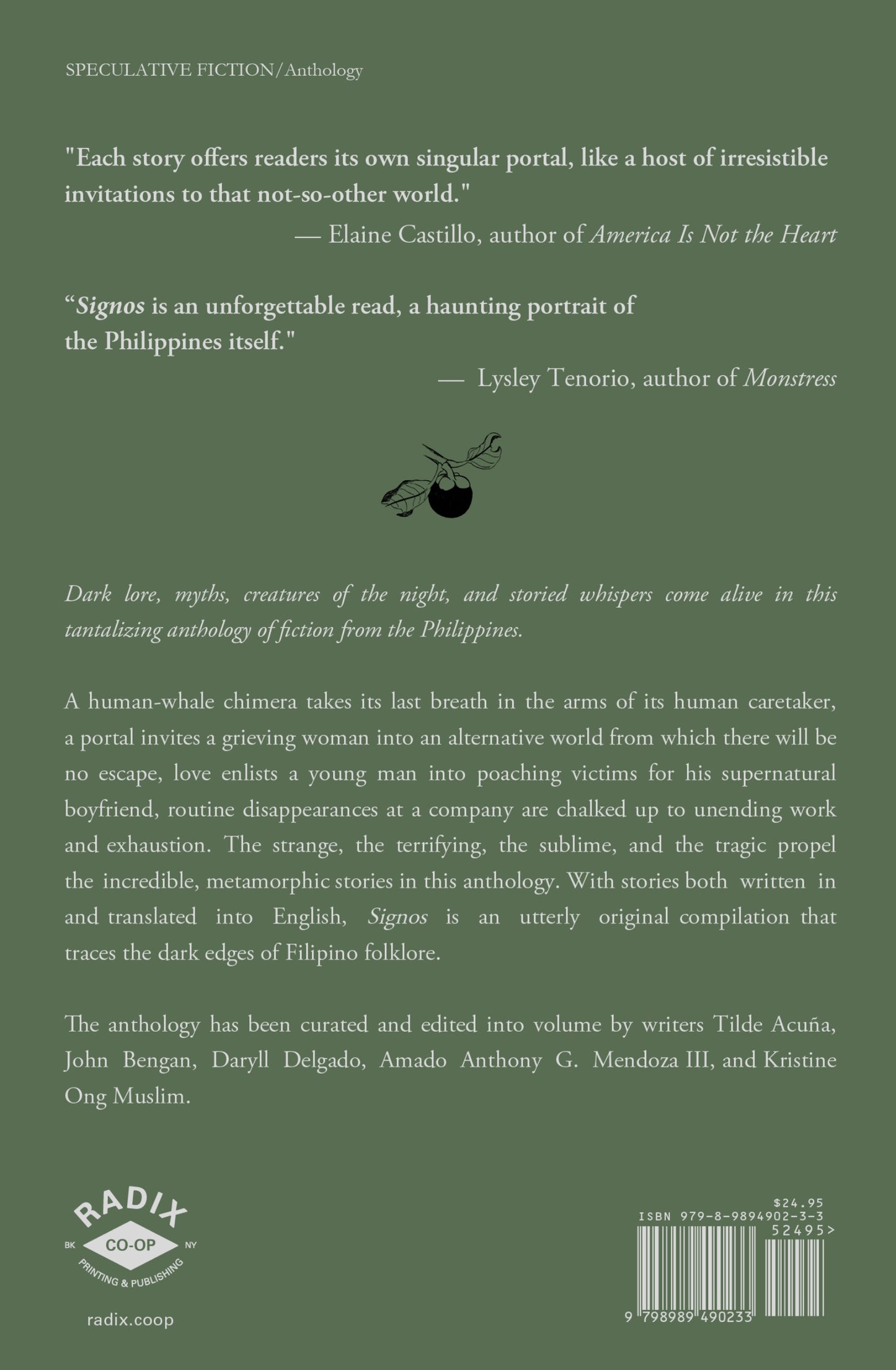 SIGNOS: A Fiction Anthology of Filipino Supernatural