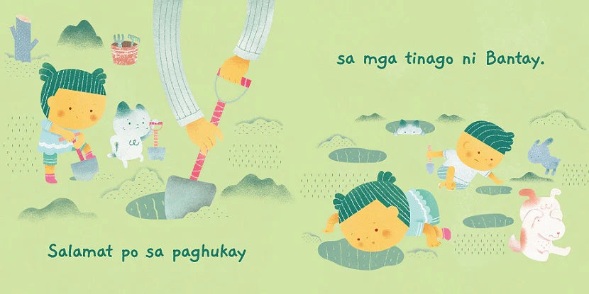 Salamat Po! Author: Russell Molina Illustrator: Dominic Agsaway [Board Book – for Toddlers, Filipino]