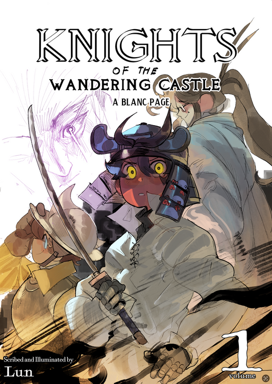 Knights of the Wandering Castle Vol. 1: A Blanc Page - Written and Illustrated by Luny [Paperback, English]