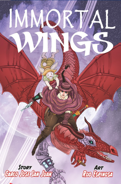 IMMORTAL WINGS by Carlo Jose San Juan & Rod Espinosa [English, Softbound]