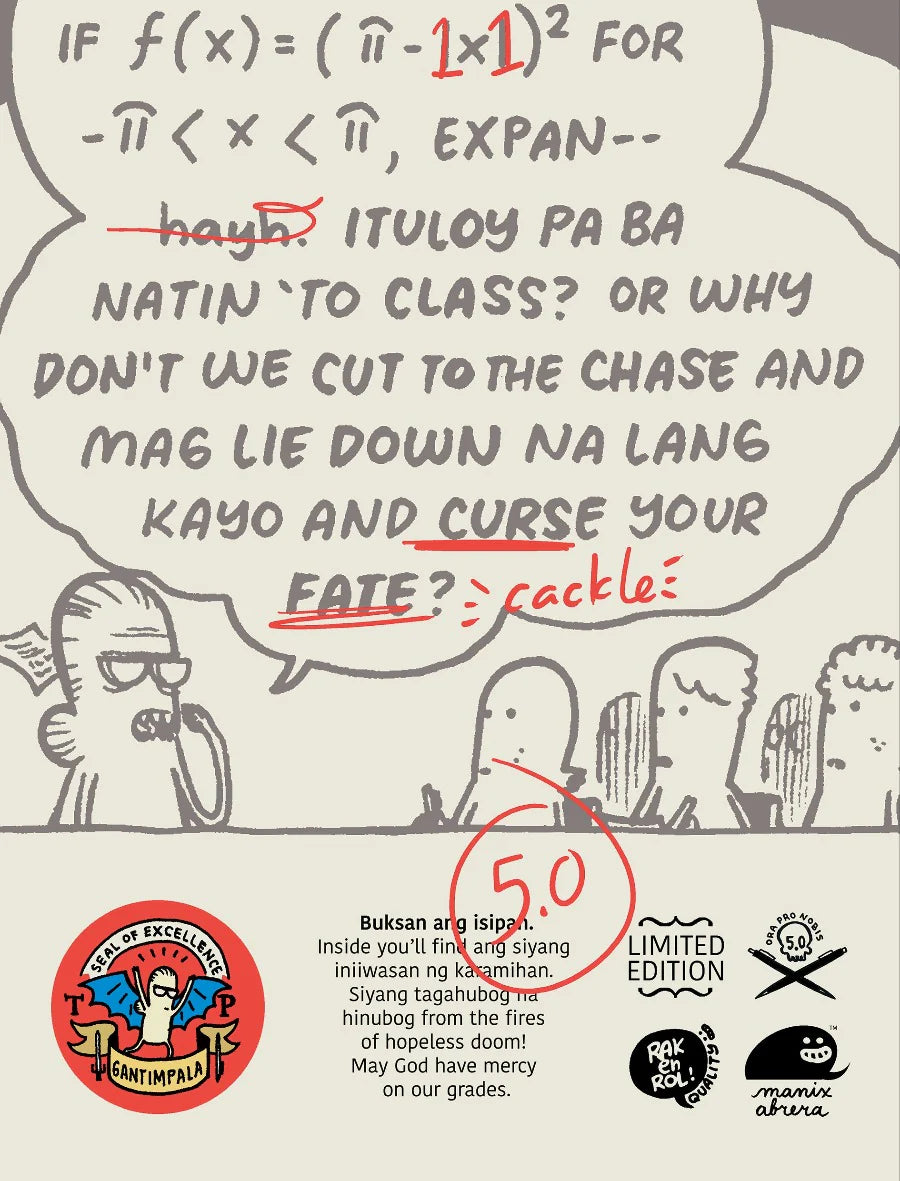 The Terror Prof Book 1 by Manix Abrera [Filipino, Softbound]