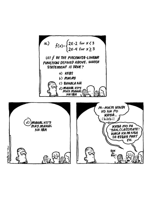 The Terror Prof Book 1 by Manix Abrera [Filipino, Softbound]