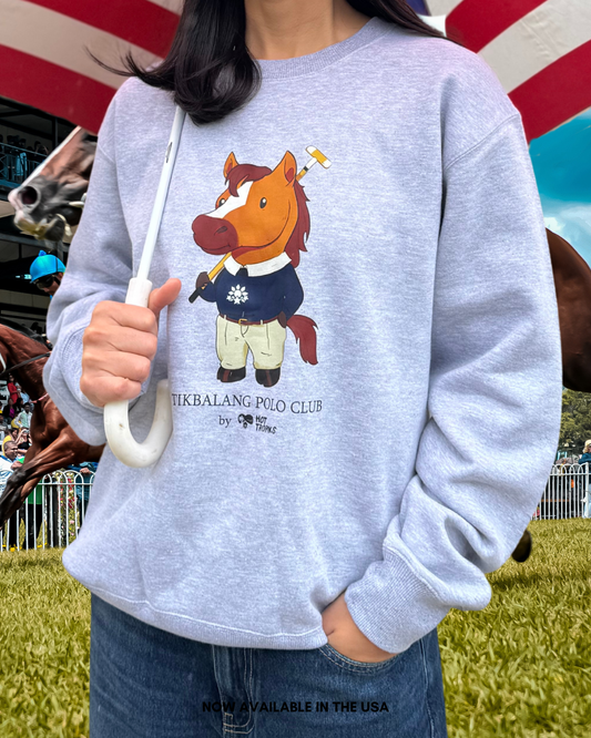 Tikbalang Polo Club Crew Sweatshirt